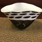 8.25"Hx13"W Robert Marshall Signed Brown/White Spotted Bowl