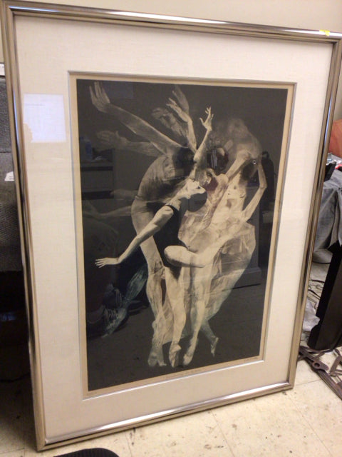 36" X 48" Gatja Rothe Signed "Broadway Ambition" Mixed Media