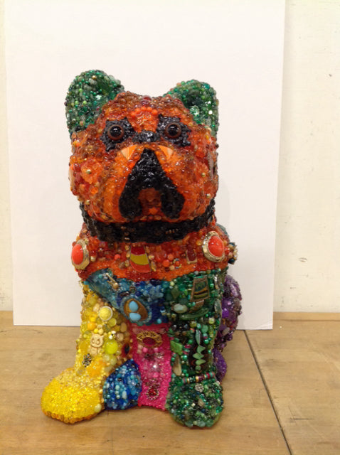 18x12 "Spike the Dog" By Susan David