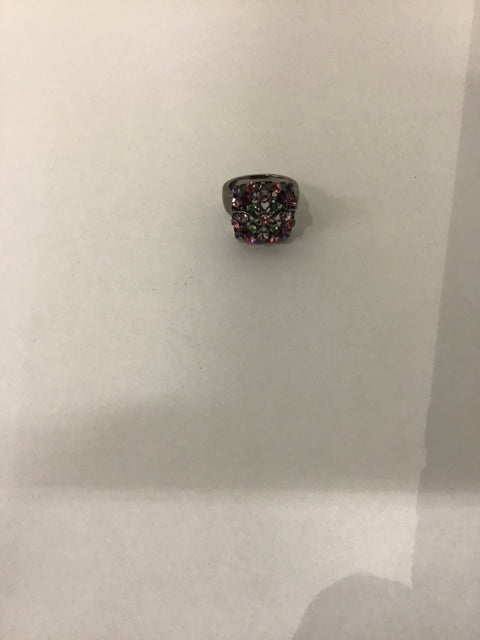 Pewter Multi Stone Ring