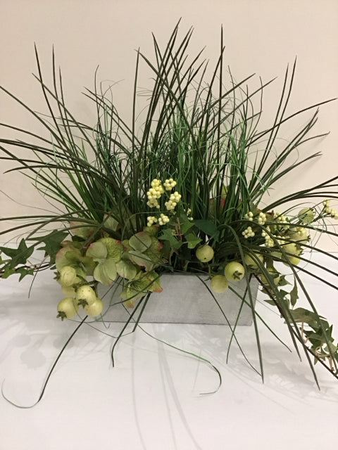 Botanical Centerpiece Arrangement w/Planter