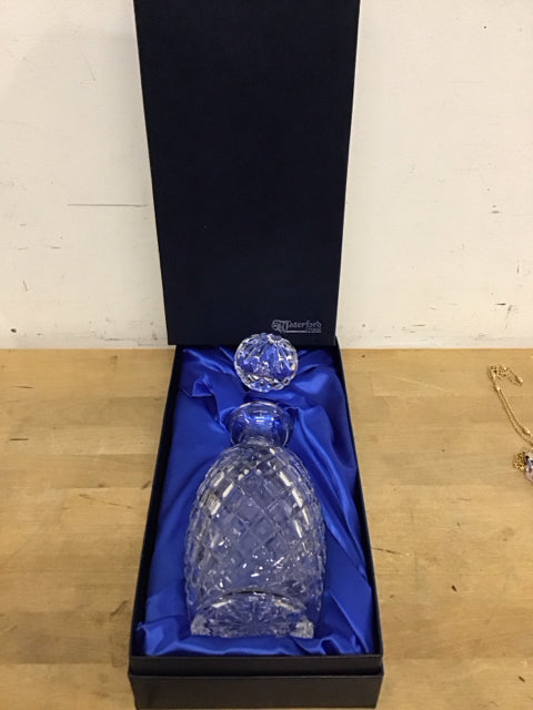 10 3/4" Waterford "Alana" Spirit Decanter & Stopper
