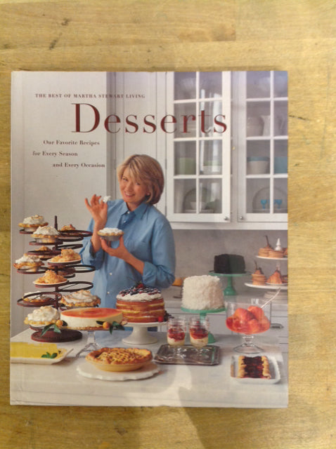 Martha Stewart Desserts Coffee Table Book