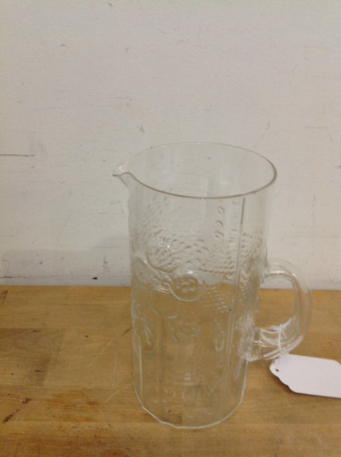 9" Grape Glass Pitcher