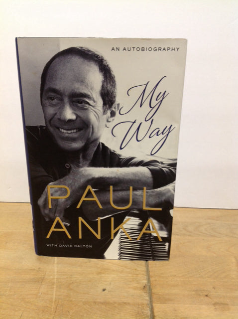 Paul Anka "My Way" Coffee Table Book Autographed