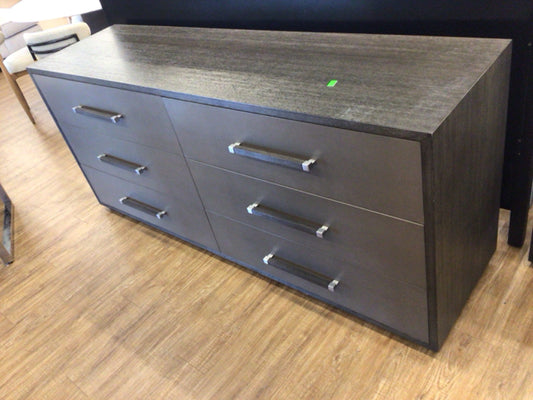 72" X 20" X 32" AS-IS Theodore Alexander Maxwell Six Drawer Dresser(Mark On Top)