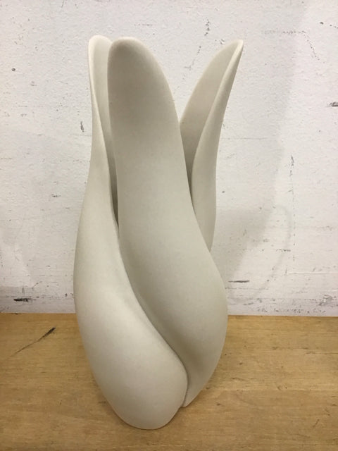 9" Jennifer McCurdy Cream Vase