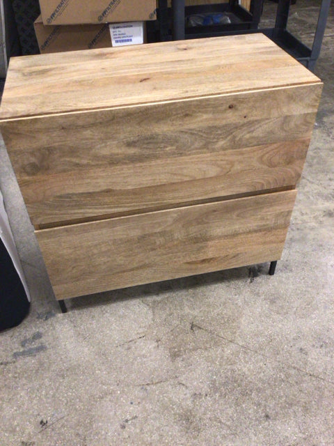 Willams & Sonoma Industrial Solid Wood File Cabinet