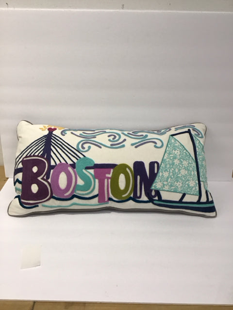 Linen "Boston" Lumbar Pillow