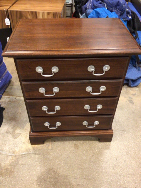 AS-IS Bachelors Four Drawer Small Chest(Top Damage)