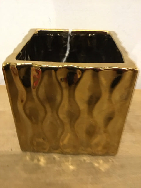 Gold Planter/Vase