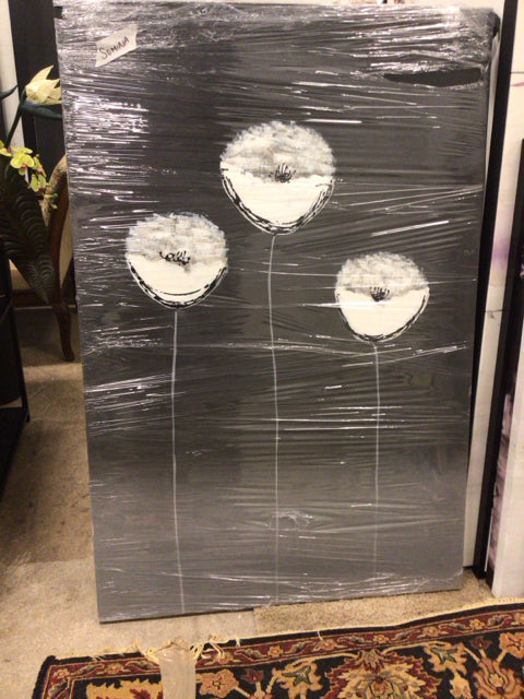 40x60 Flower Canvas Art
