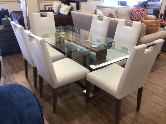 Set Of 6 Clive Daniels Side Dining Chairs