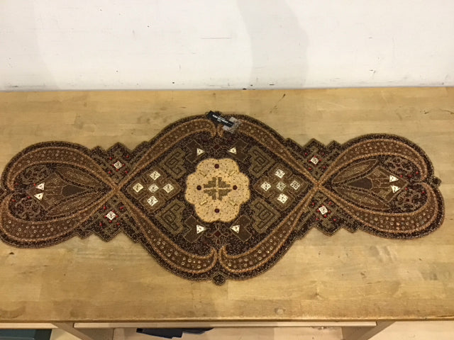 44" Kim Seybert Beaded Runner