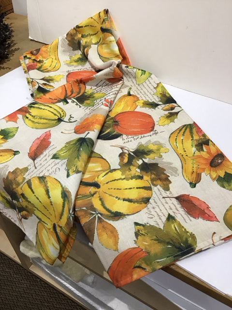 102x60 Fall Decor Tablecloth