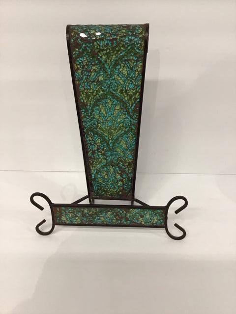 12" Mosaic Metal Stand
