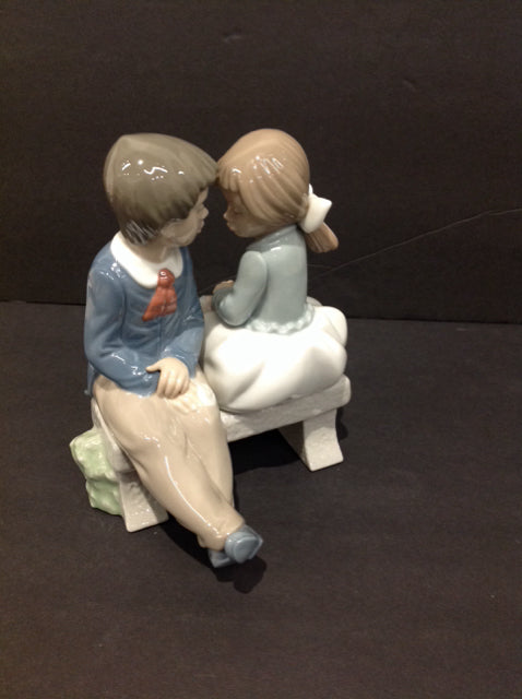 6.5" NAO Girl/Boy Sitting on Bench