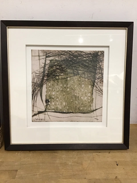 21"Sq Framed Bird Series IV Signed Numbered