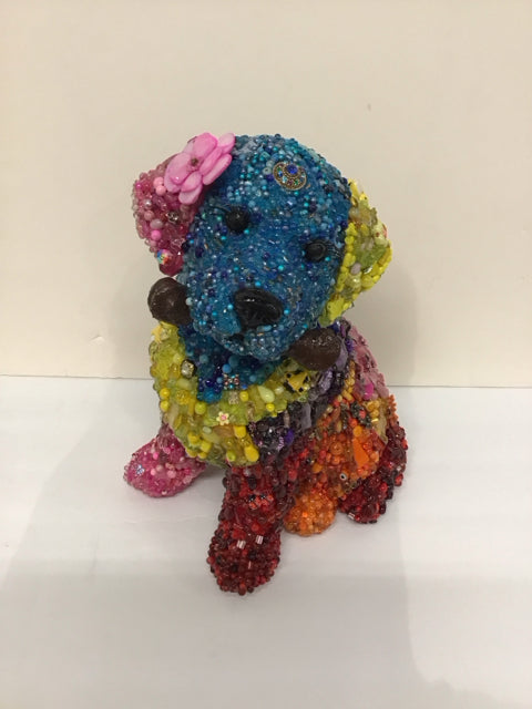 12x9 Pop Art Dog "Dolly Barkon" By Susan David