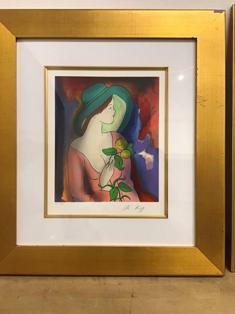19" x 22" "Pretty Woman" By Linda LeKiniff