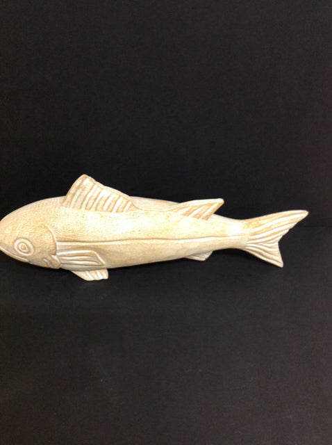 13" Wooden Fish