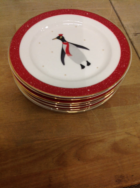 Set Of 8 Sara Miller London Dessert Plates