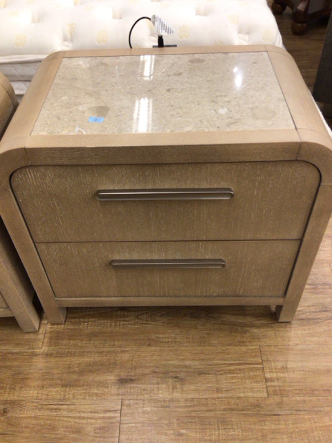 30" X 18" X 26.75" RTG Drew & Jonathan Canyon Light Gray Nightstand