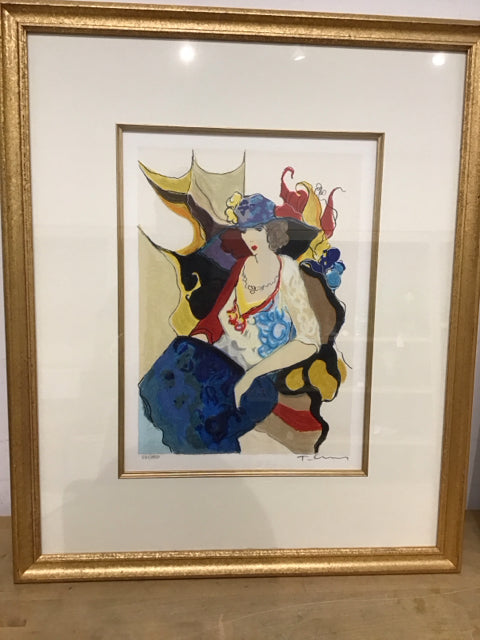 27.5" x 23 "Grace II" By Itzchak Tarkey