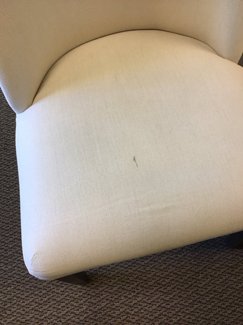 Set/4 RH Ella Dining Chairs AS-IS Spot on One Chair
