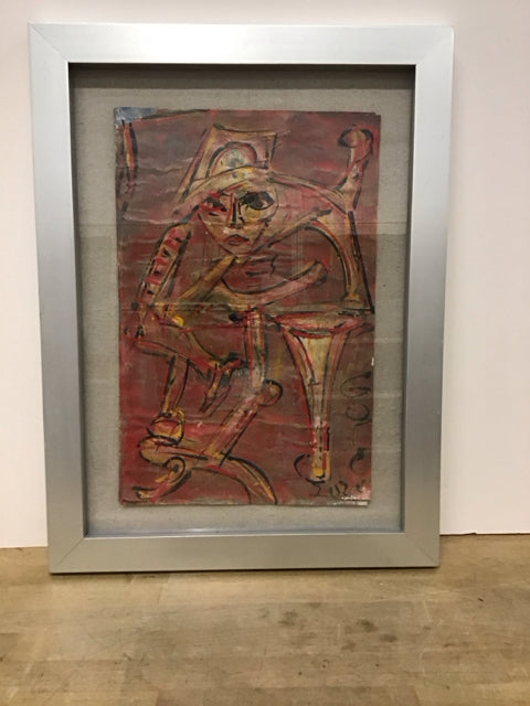 18x24 Framed Untitled #22018 Alexander Gore COA