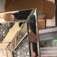 23 1/2" X 63" AS-IS Coaster Furniture Chrome Framed Mirror(Knick In Mirror)