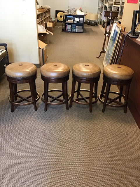Set/4 Theodore Alexander 55 Collection Bar Stools