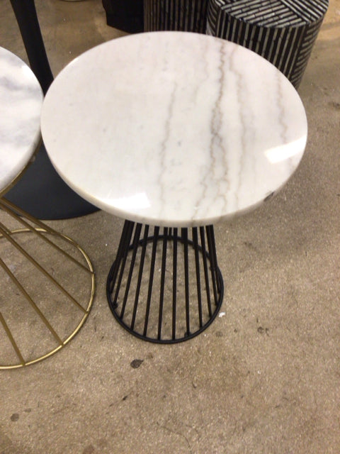 Stone Top Accent Table