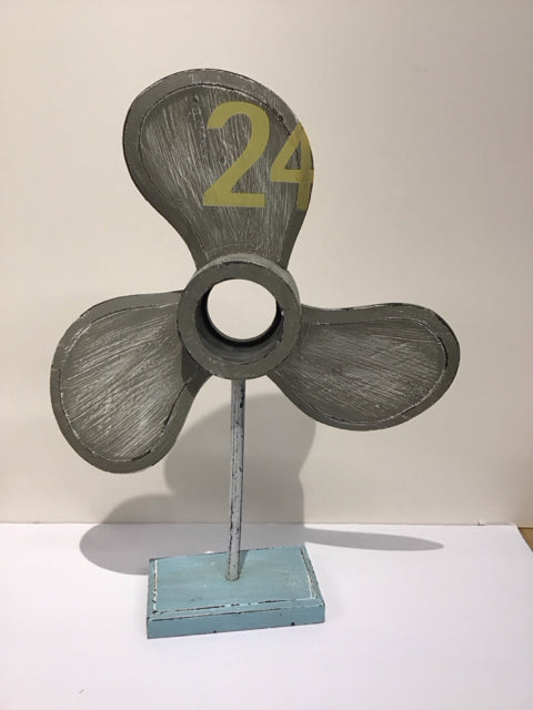23" Wood Boat Propeller Sculpture