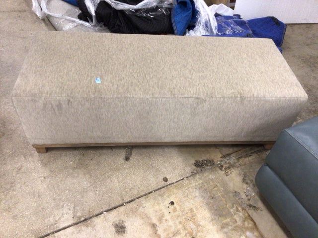 Verellen Fabric & Wood Bench