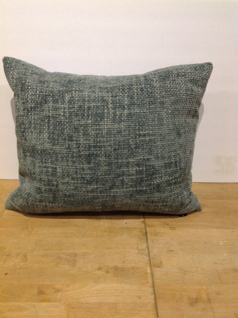 Blue Woven Pillow