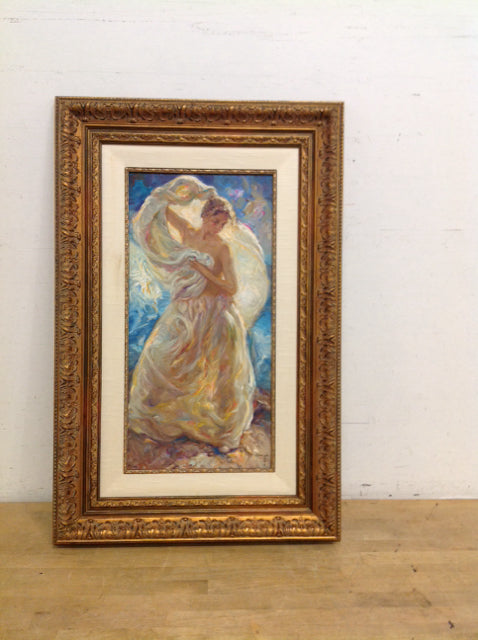 33x72 Framed Jose Royo Serigraph