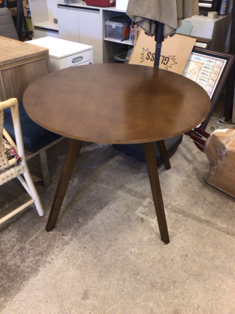 39" Cavato Round Faux Wood  Dining Table