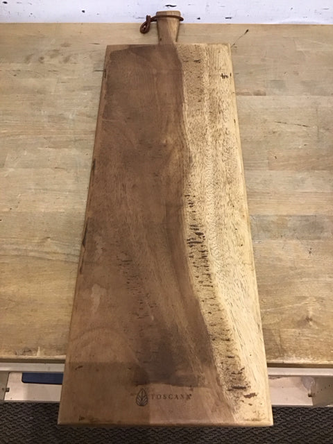 27"x9" Tuscany Wooden Charcuterie Board
