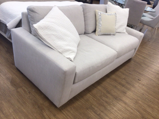 AS-IS RH Grey Fabric Sofa(Light Soil)