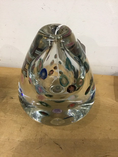 8" Gary Beecham Art Glass Figure Signed