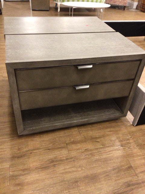 Bernhardt Mosaic Two Drawer Nightstand