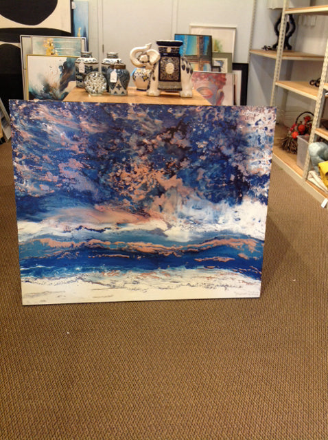 40x50 Abstract Mixed Media Print on Canvas