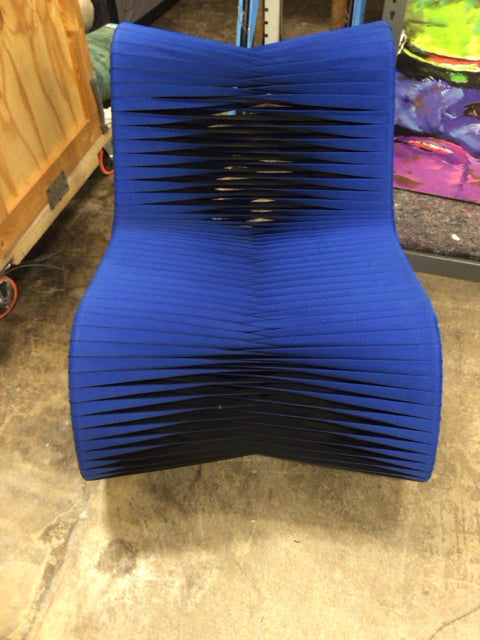Blue Seat Belt Chair