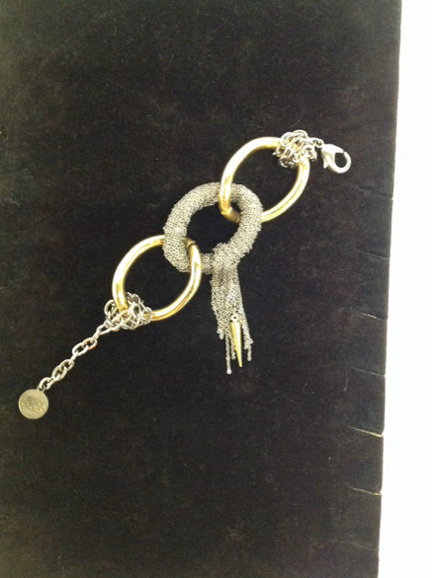 Silver/Gold w/Dangles Gemma Redux Bracelet
