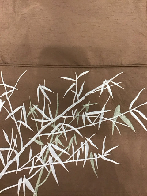 72"x13" Taupe Bamboo Table Runner