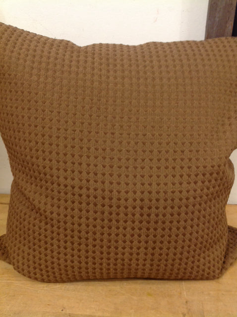 Pillow- 22" Brown Diamond