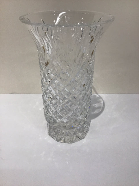 10" Waterford Crystal Footed Vase