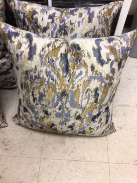 Blue & Gold Pillow