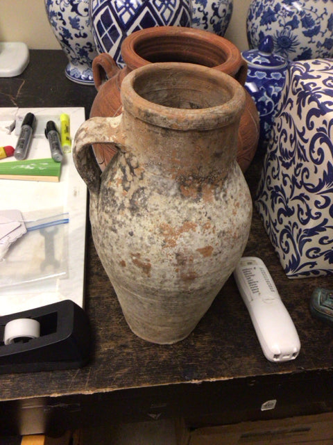 12 1/2" Tall Ceramic Urn